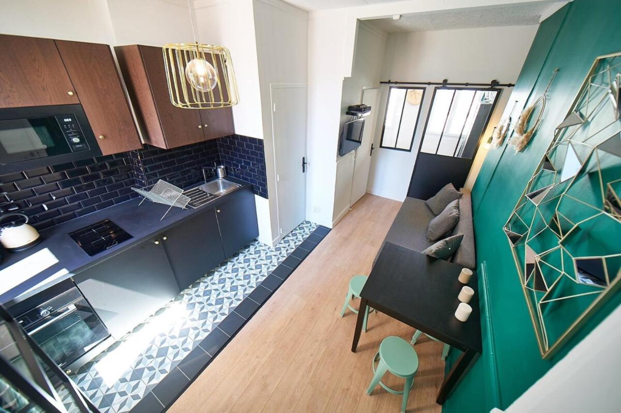 Appartamento Chez Jules- Charmant 4 Pers- Metro Charpennes Villeurbanne Esterno foto